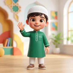 Ahmad - Islamic Baby Name Mascot